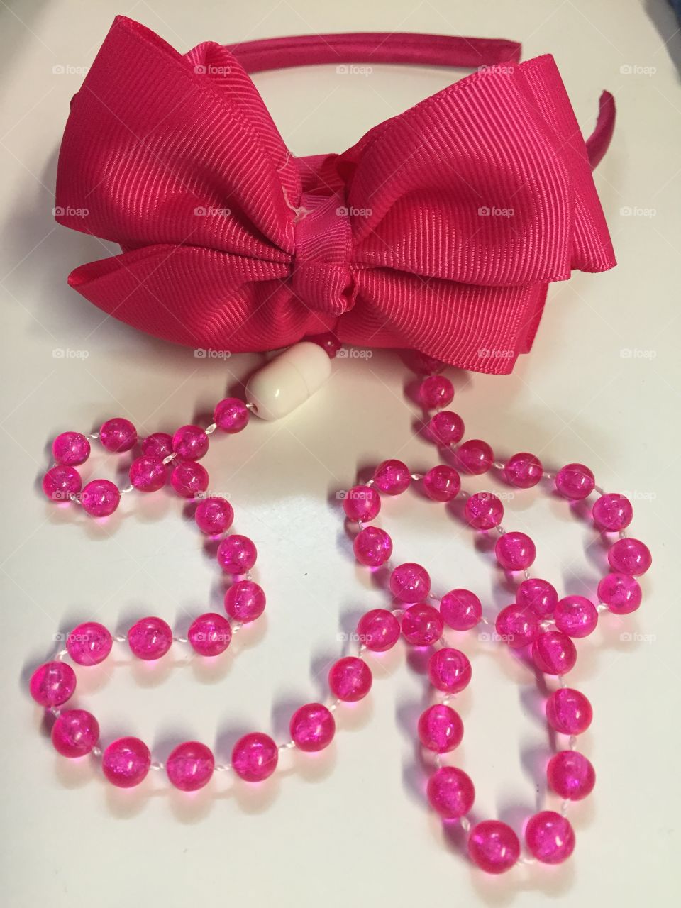 Girl headband and bead 