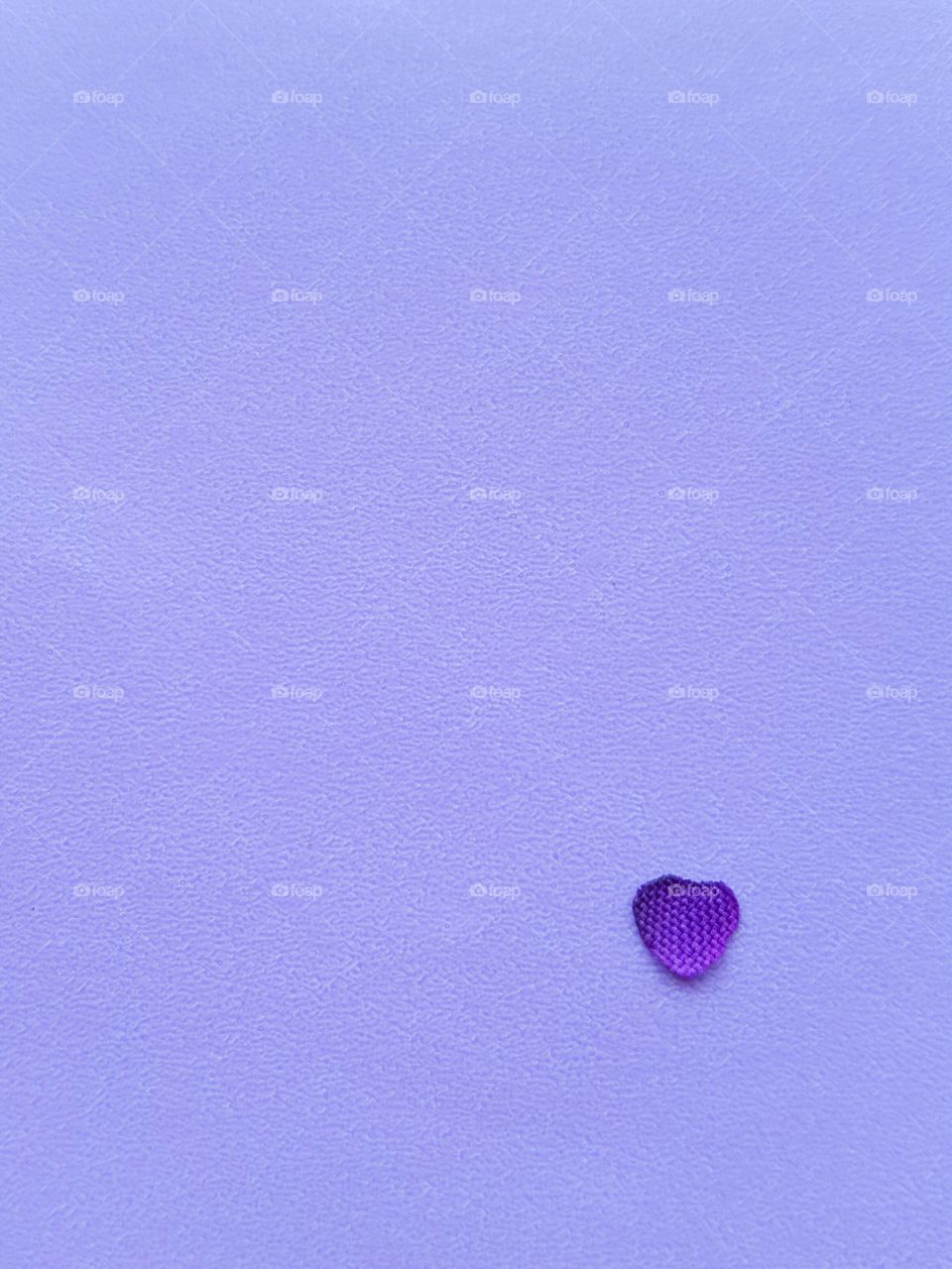 purple paper and fabric