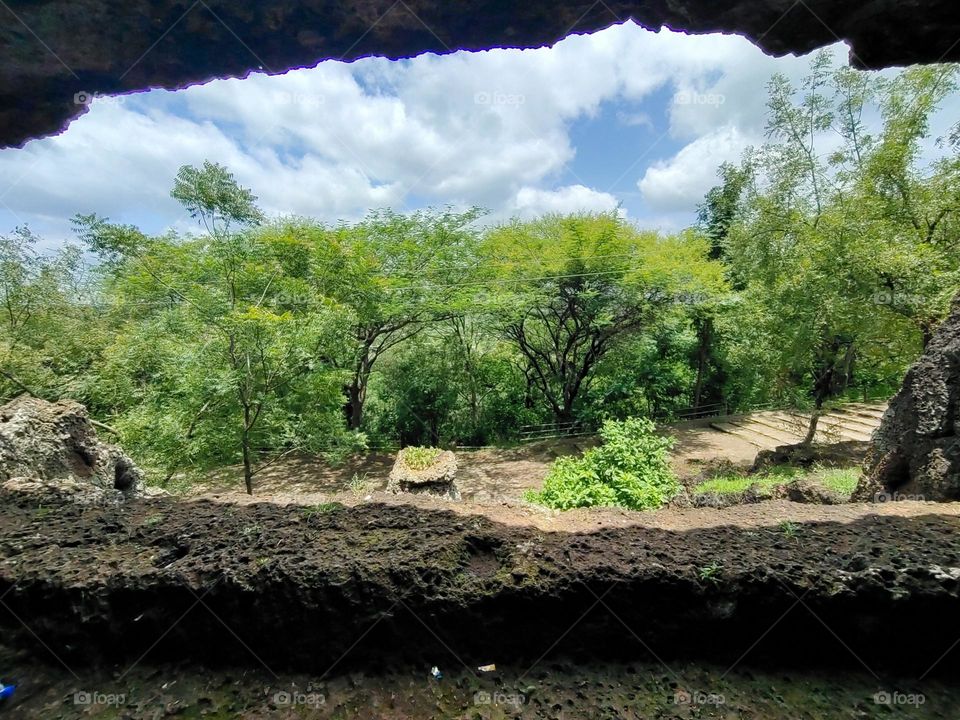 Ancient caves Kharosa