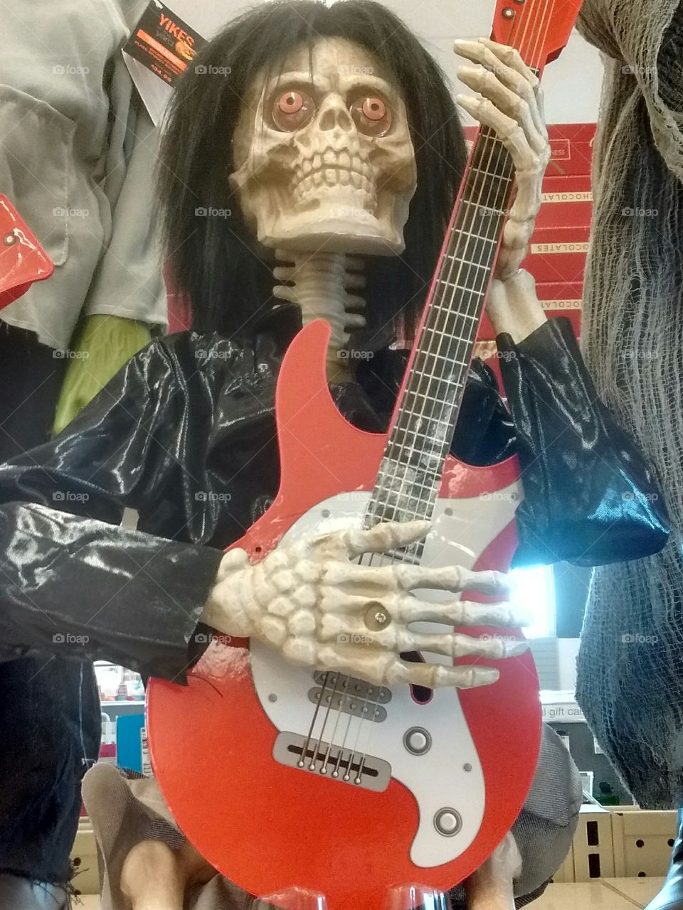 rock and roll skeleton