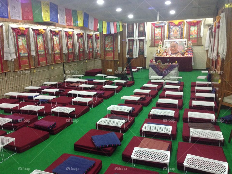 Tibetan house, New Delhi, India 