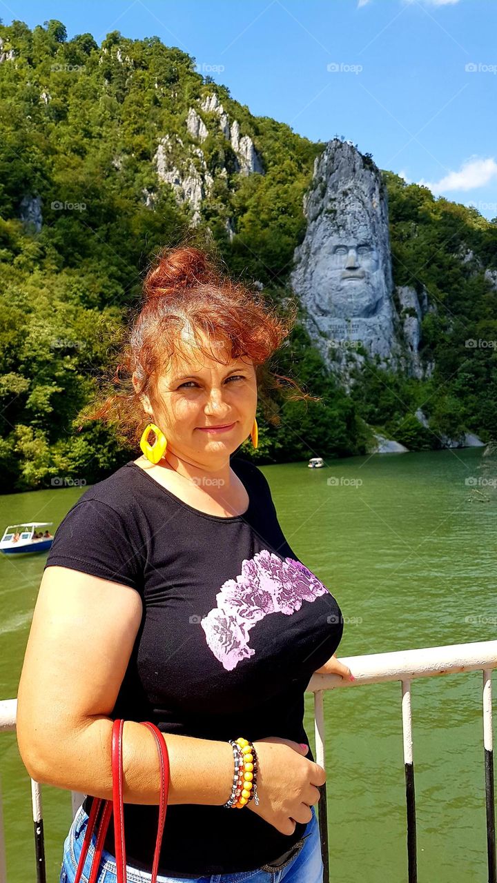 mother at Decebal's head, Romania
