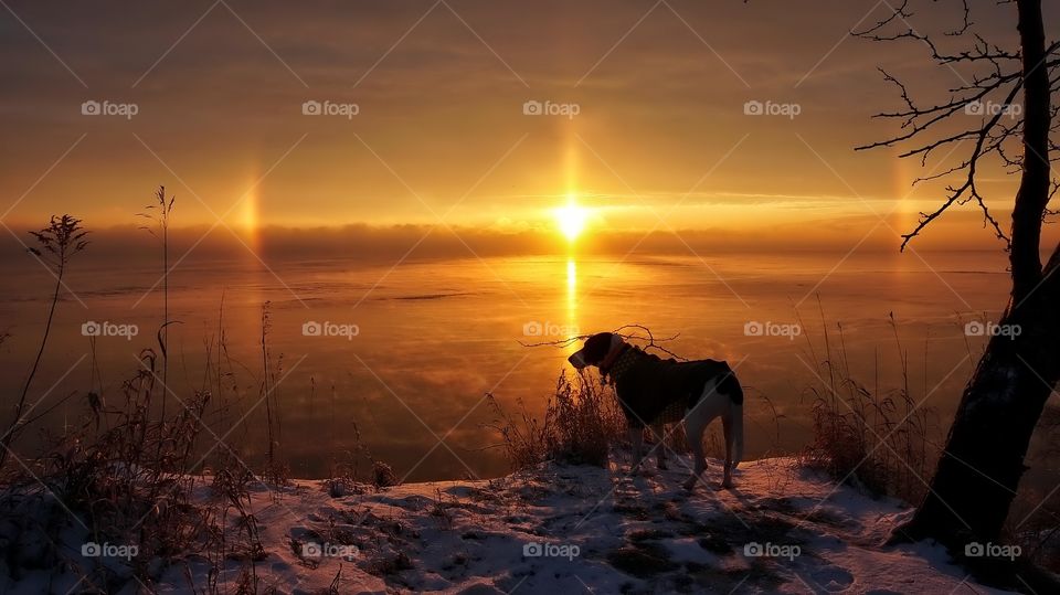 Sun Dog Sunrise