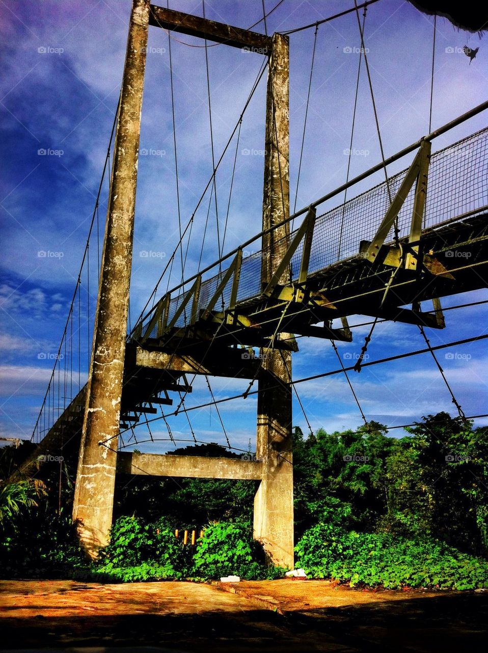 A Hanging Bridge