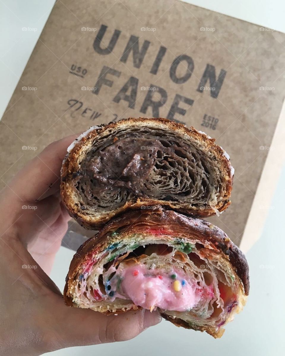 Filled croissants from NYC hotspot Union Fare