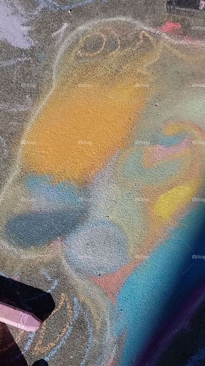 chalk art