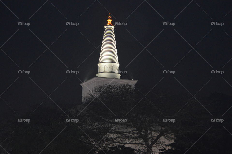buddha stupa srilankan histry