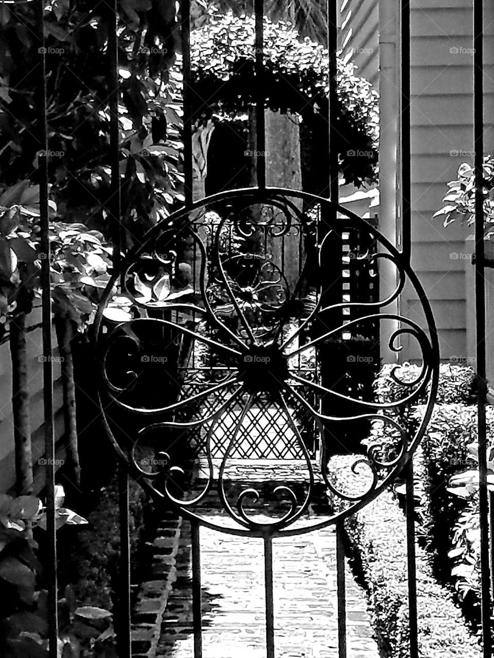 Charleston Home walkway