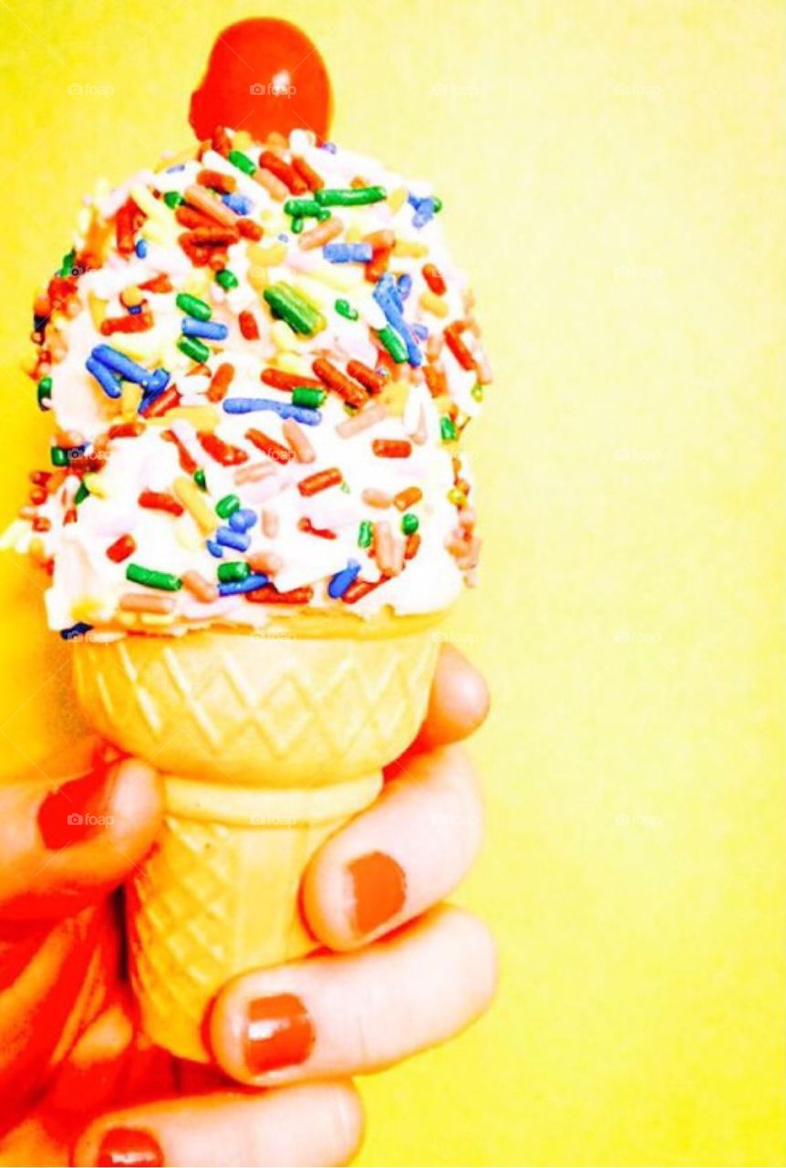 Ice Cream with Sprinkles