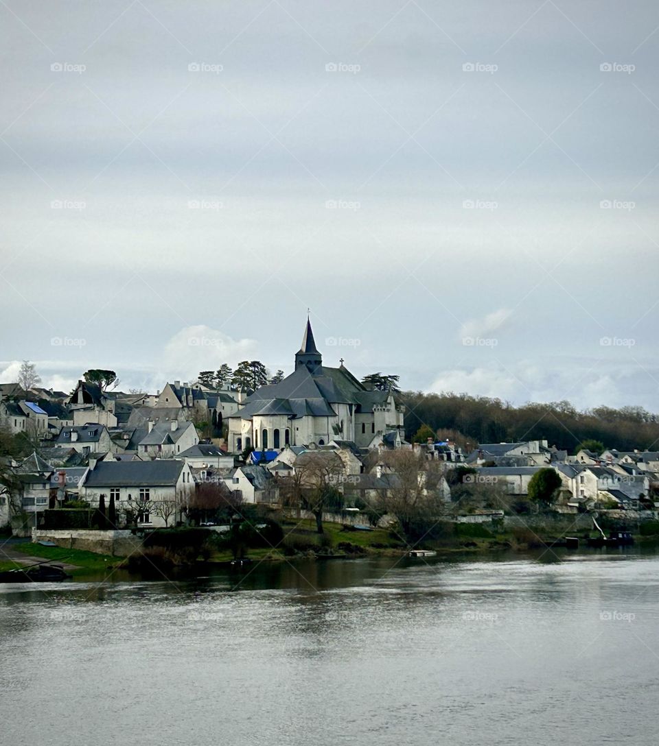 Village , France Décember 2023 . 