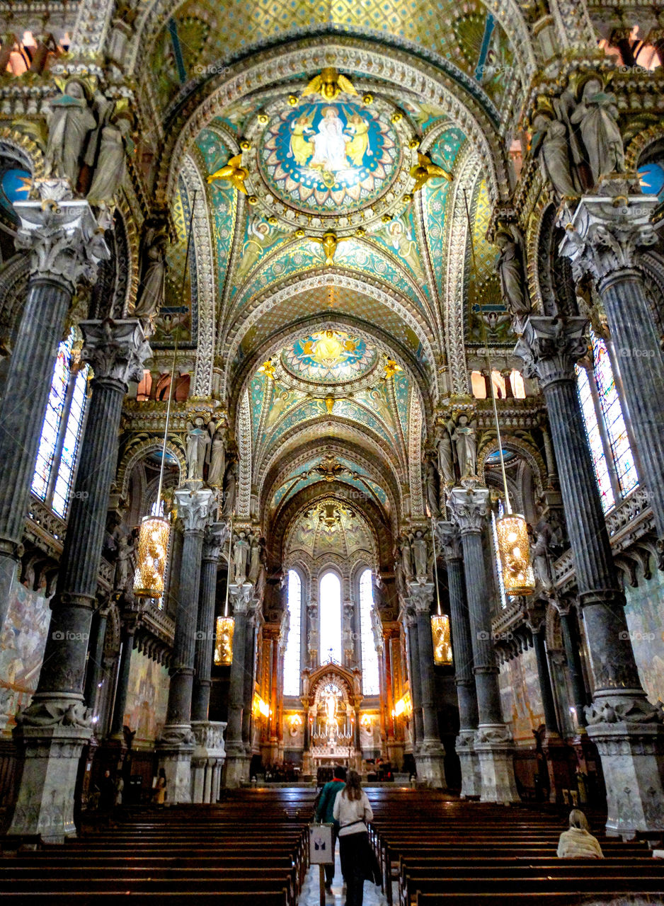 Lyon's catholic church - France