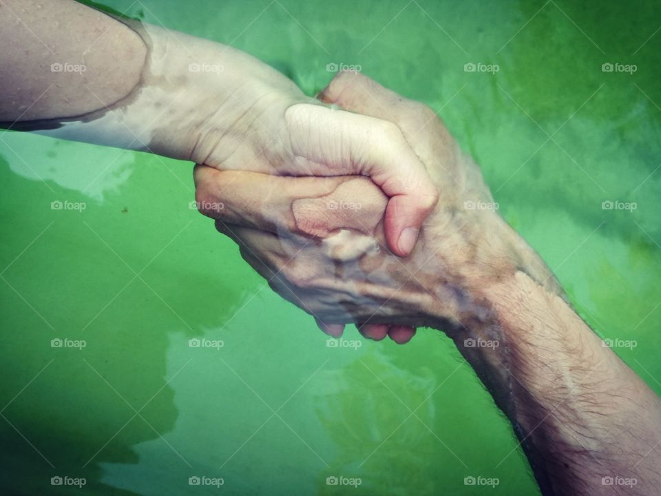 Holding Hands in Human Connection