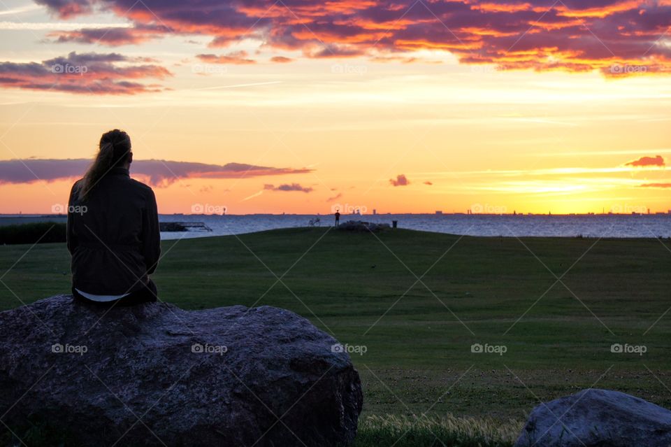 A view from a rock