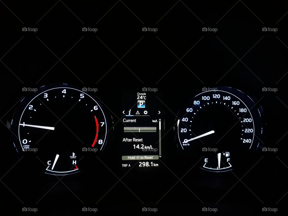 Car Instrument Cluster