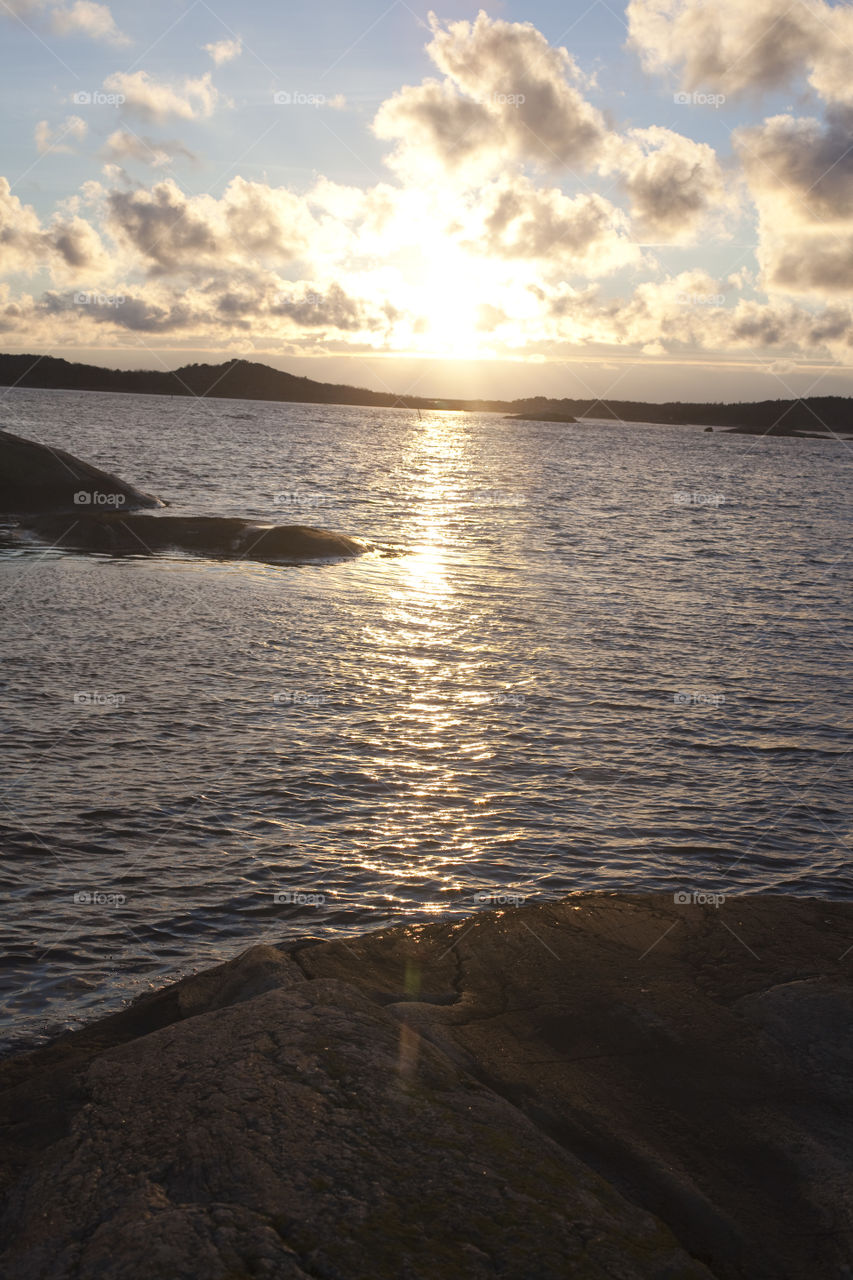 Water, Sunset, Beach, Ocean, Sea