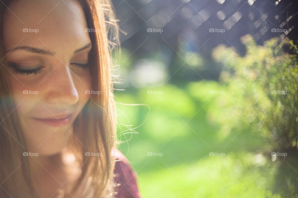 Nature, Woman, Summer, Girl, Portrait