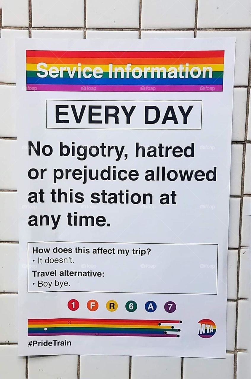Pride Train Service Advisory