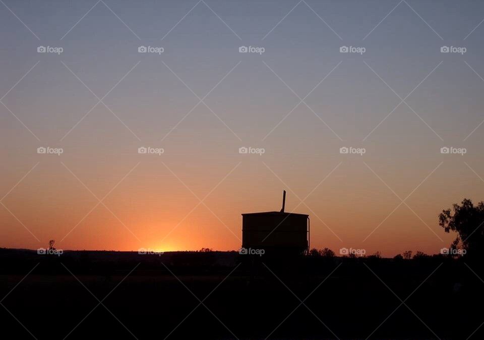 Farm Sunset