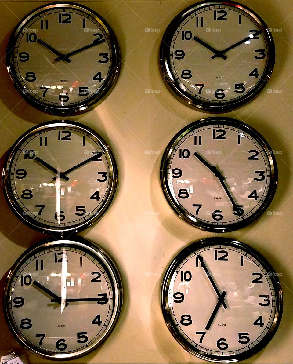 Tick tock of the clock tells all.