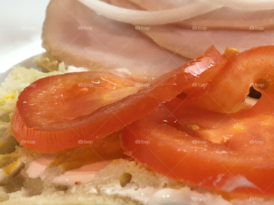 Lonche tomato turkey 