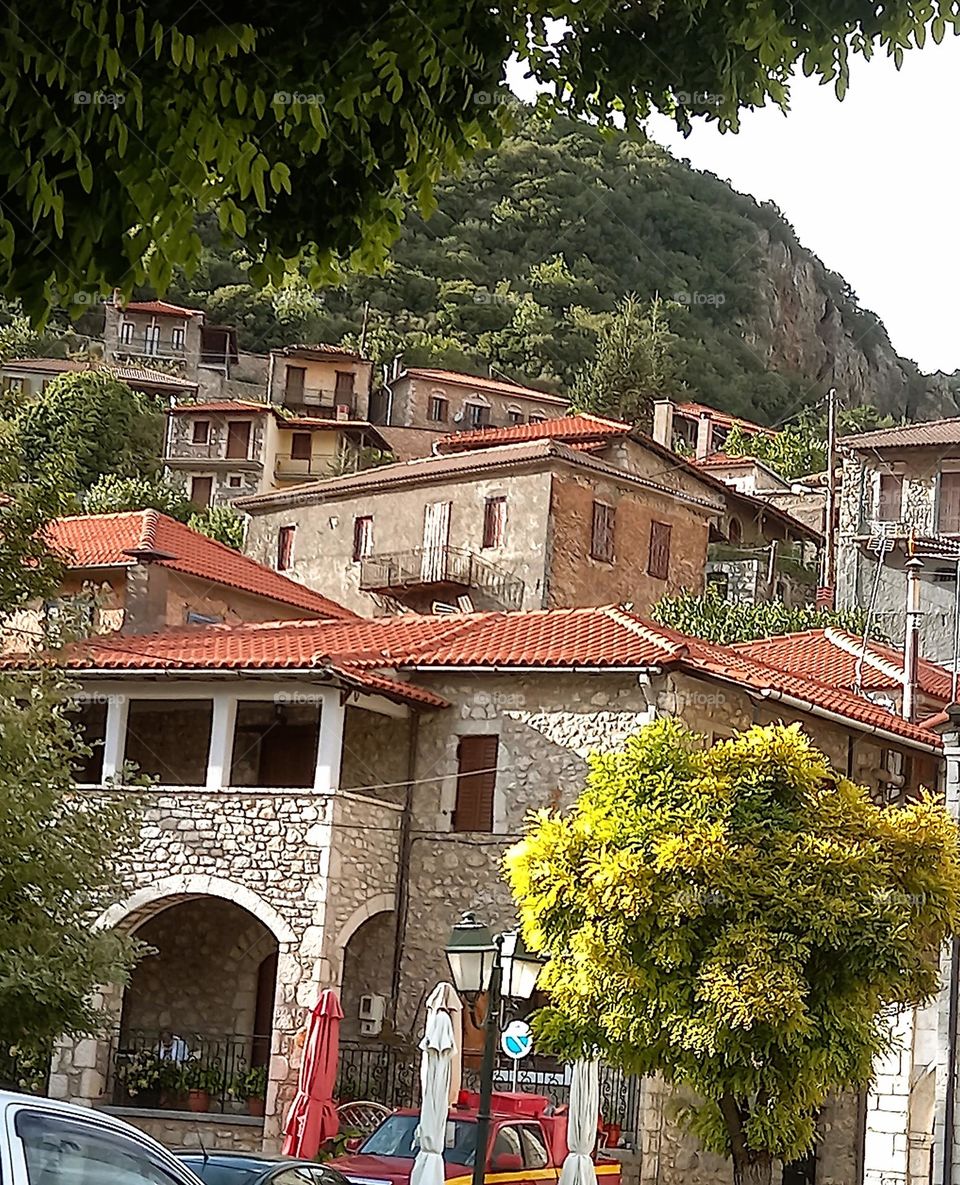 A nice mountainous village