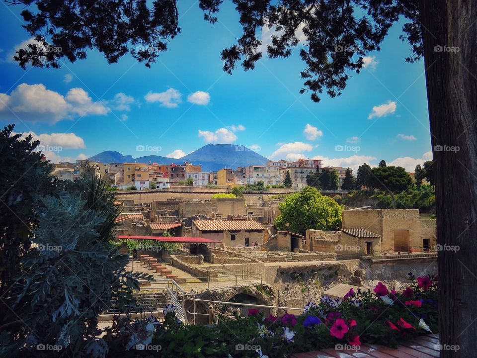 Vesuvio, Ercolano today & Herculaneum