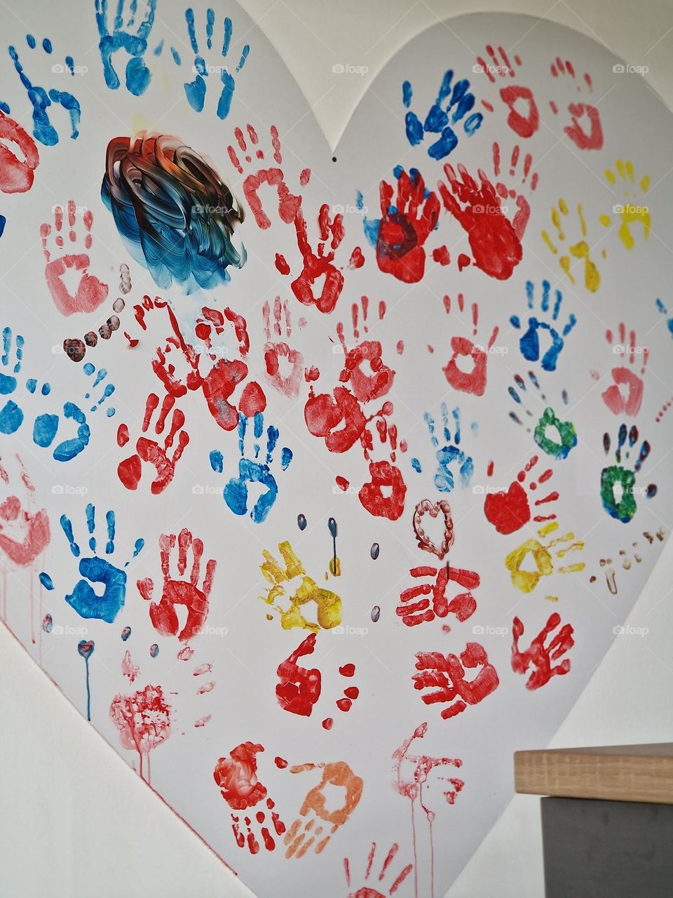 Colored Hand Paintings