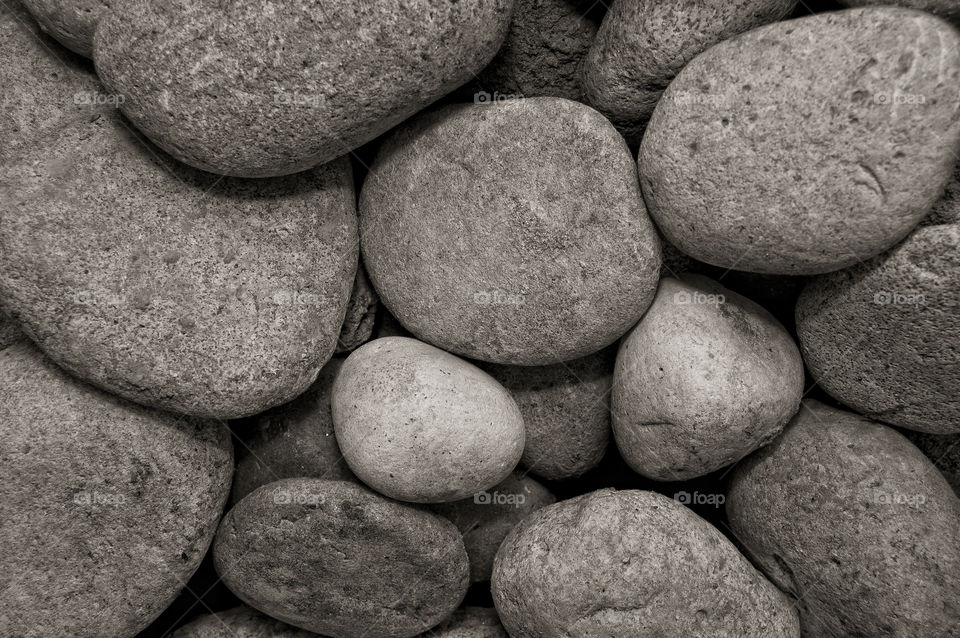 gray stone rocks bw by lukat