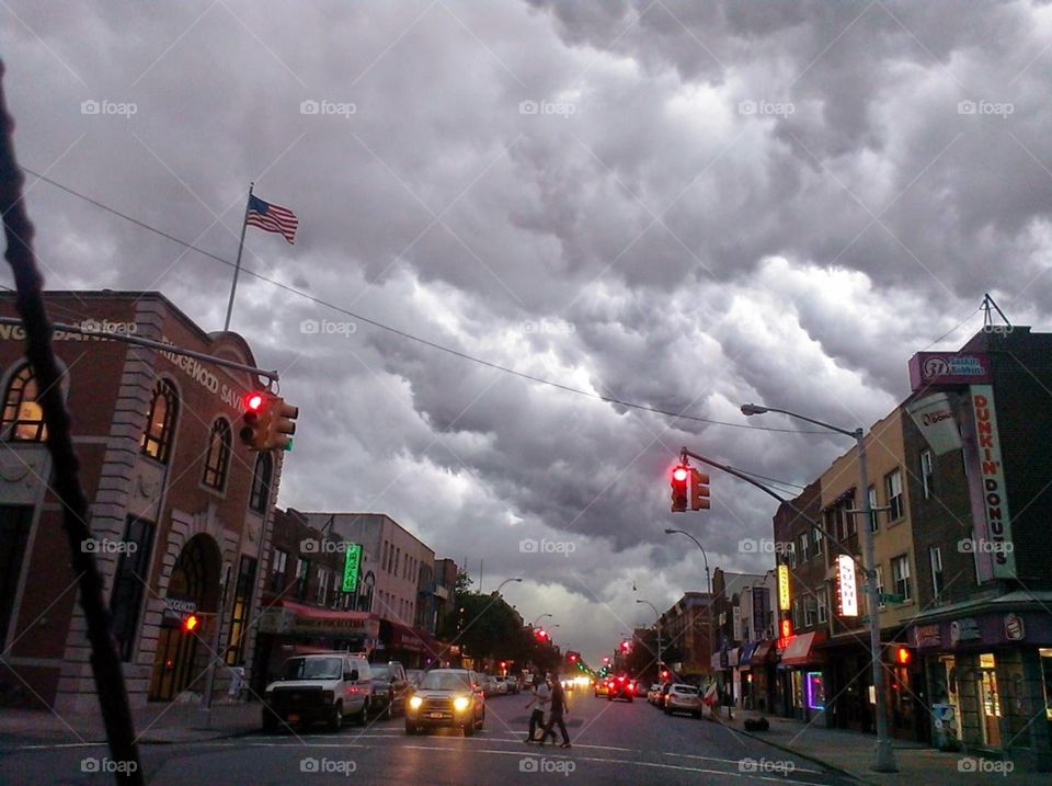 Stormy streets