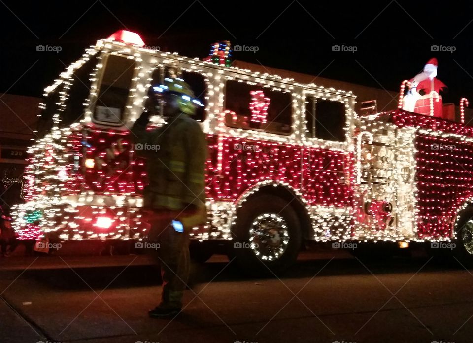 Christmas Fire Lights