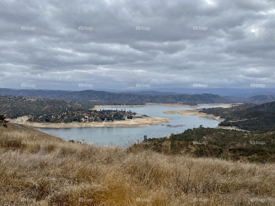 A view of the Lake Nacimiento Resort in Lake Nacimiento California 