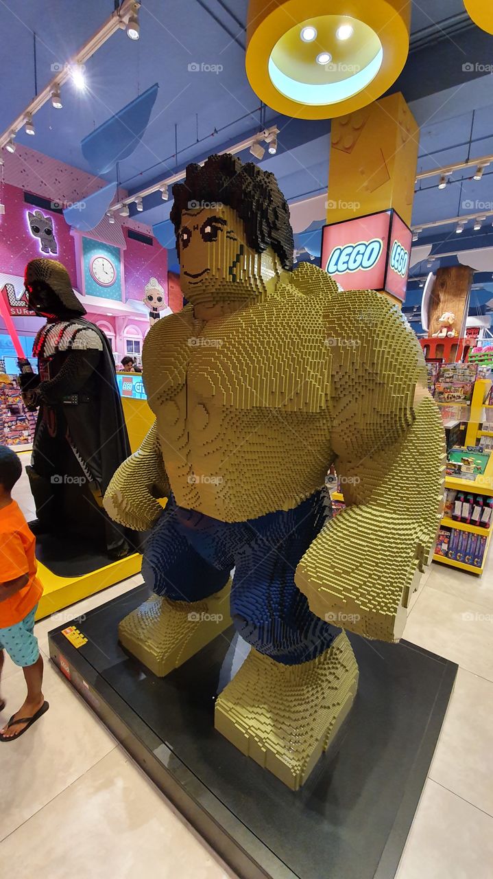 Hulk de lego!!!!!