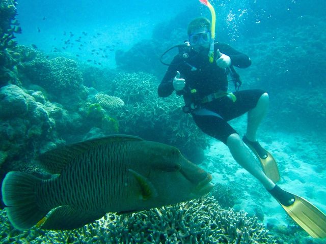 underwater