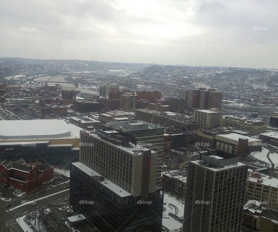 Skyscraper View of Pittsburgh