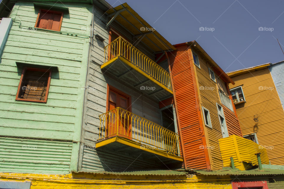 Colorful houses