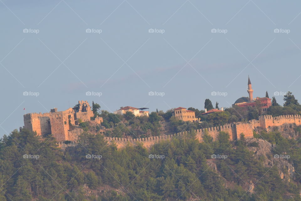 castle in Alanya Turkey