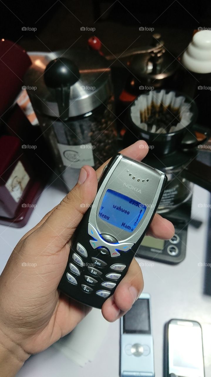 Nokia 8850 Mono in Wahwoo Coffee