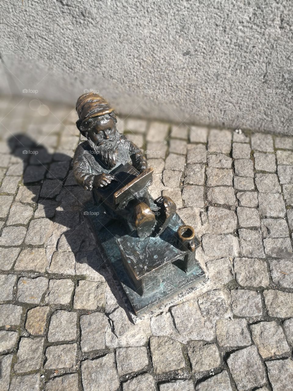sculpture from bronze, Wrocław Poland