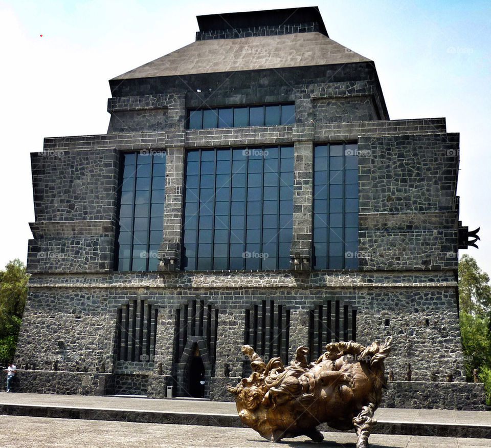 studio diego rivera anaguacali by gerardo