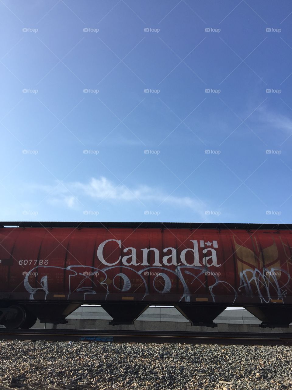 Graffiti train canada 
