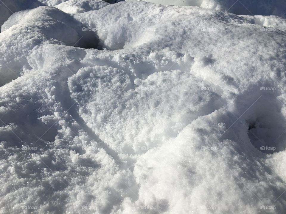 Snow heart