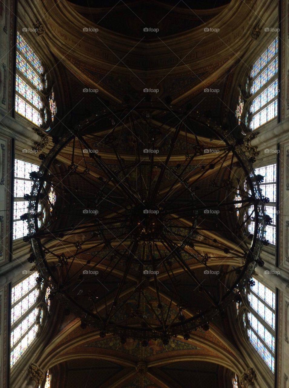 Looking up the cathedral