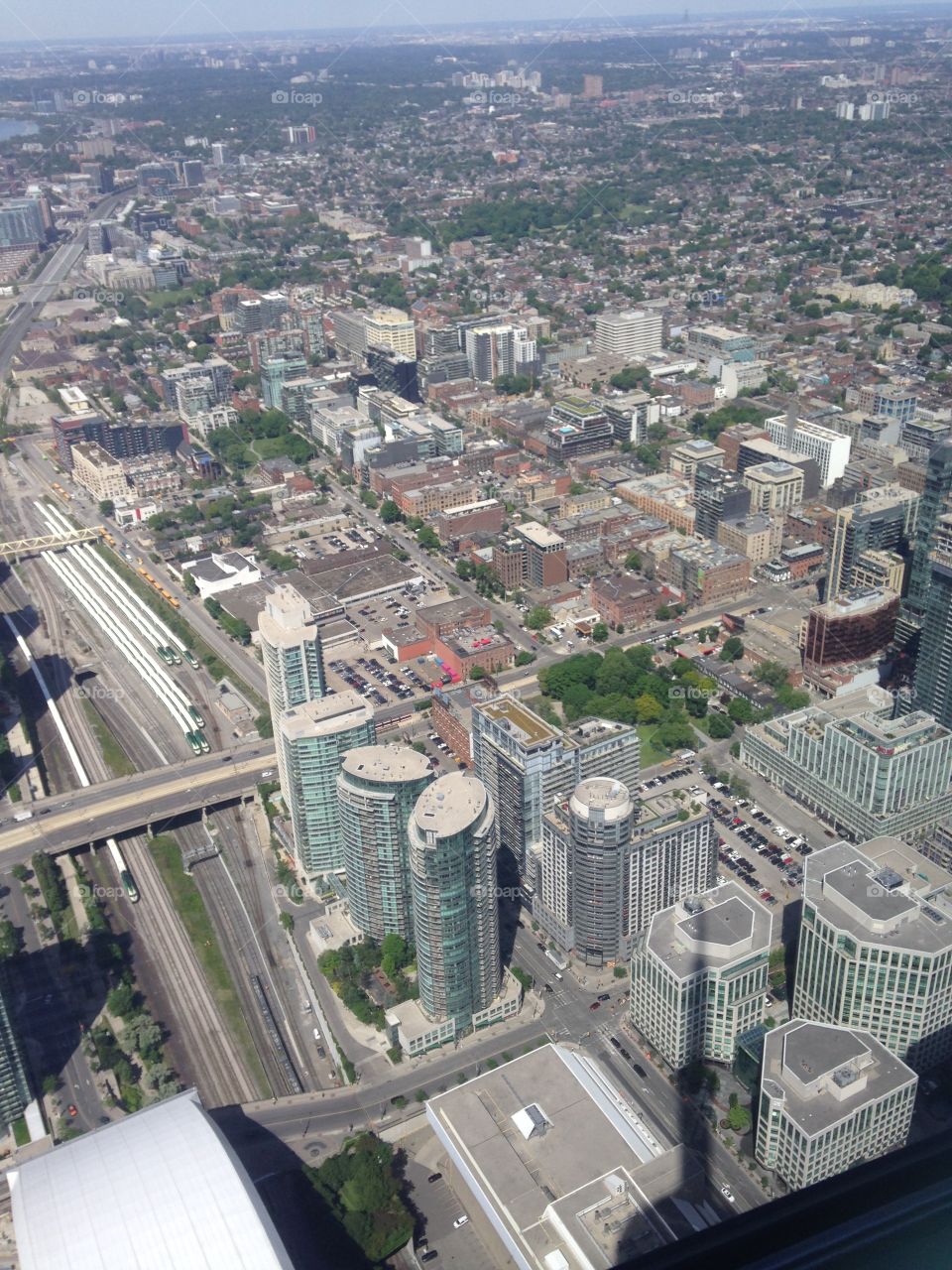 Aerial Cityscape