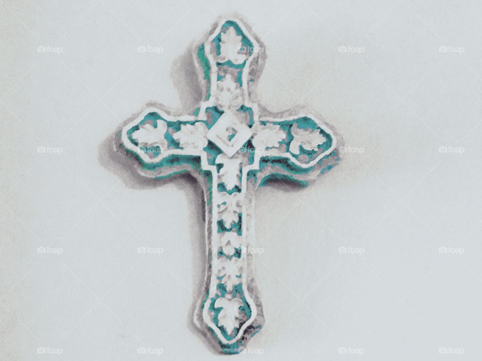 Turquoise Cross