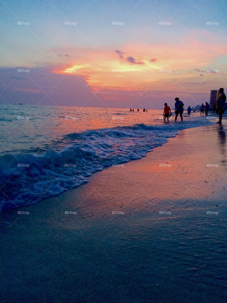 PCB at sunset (FL, USA)