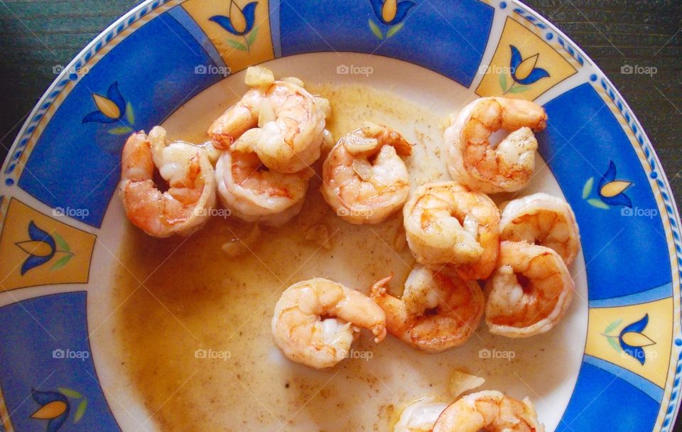 Shrimps for dinner