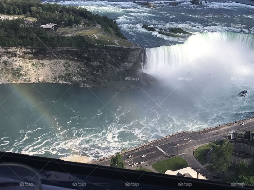 Rainbow at the Falls Canada