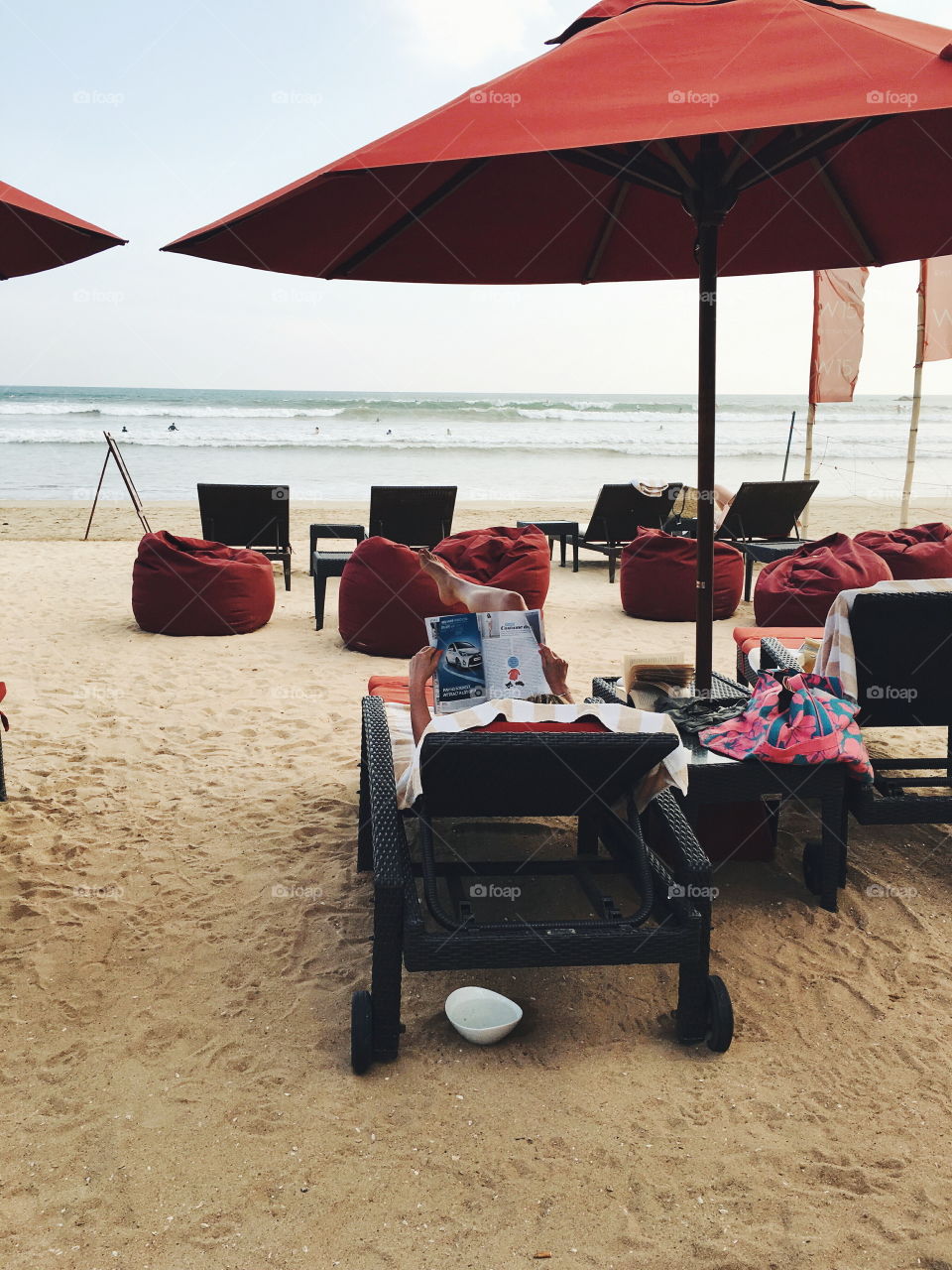 Chair, Umbrella, Beach, Sand, No Person
