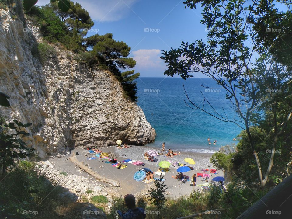 bergeggi beach