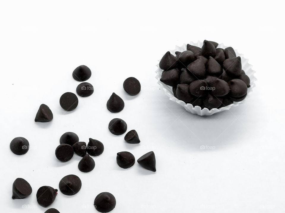 Chocolate chips for baking or snacking